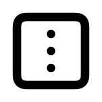 Square Dots Vertical SVG Icon